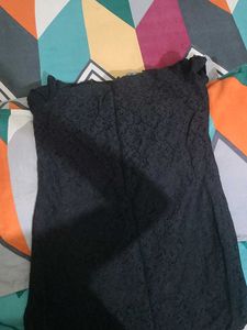 Elegant Black Lace Dress
