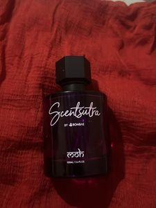 empty bottle of perfume