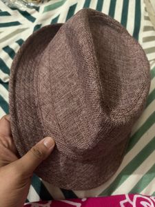 Stylish Textured Fedora Hat
