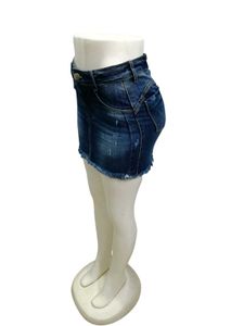 Denim Mini Skirt Like New Condition Size 28-30