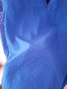 Blue vero moda top