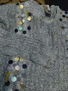 Glamour Grey Knit Sweater