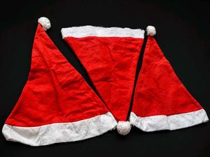 Classic Christmas Santa Hats – Set of 2