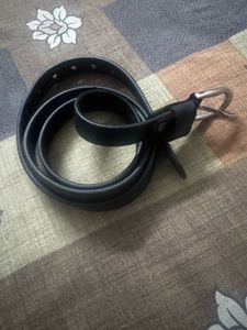 Leather belt