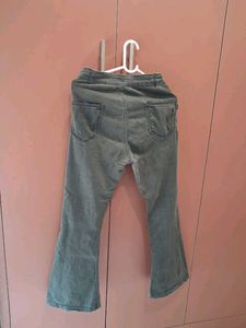 Flared Grey Jeans