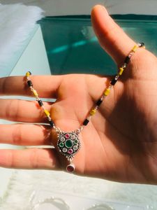 92.5 Pure Silver Mangalsutra
