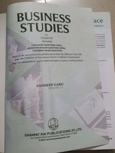 BUSINESS STUDIES HELP BOOK Class XII