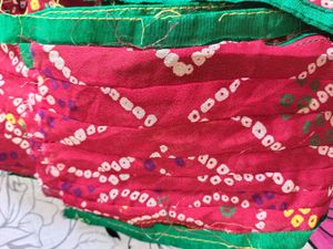 Combo Of Triple Colour &amp; Beautiful Bandhni Lace