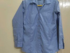 Classic Light Blue Button-Up Shirt