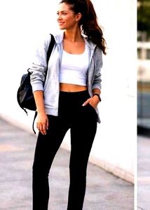 Black High-Waisted Leggings
