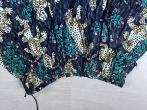 Bohemian Leopard Print Maxi Skirt