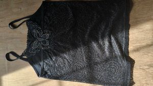 Elegant Black Lace Camisole