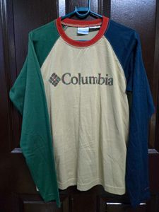 Columbia Long Sleeve Raglan T-Shirt(Unisex)