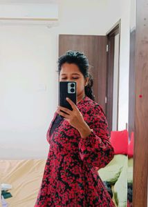 Chic Floral Print Mini Dress