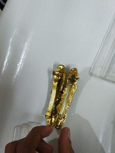Ethnic Kundan Hair Clips Set