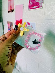 Cute Pink Tulip Hair Claw
