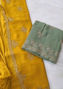 Elegant dress material with Dupatta choose any 1