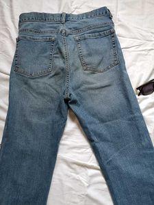 Straight fit denim jeans