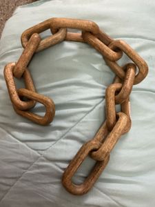 Rustic Wooden Chain Decor