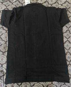 Black Cross Country Polo T-Shirt