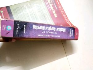 Medical Surgical  Nursing  VOL I. Textbook