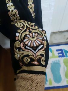 Embroidered Anarkali Kalidar Kurti