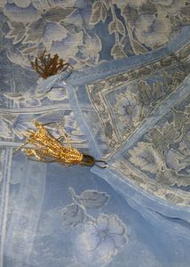 💙Power Blue Organza Light Weight Dupatta💙