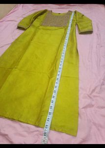 Primium Silk fabric kurti set