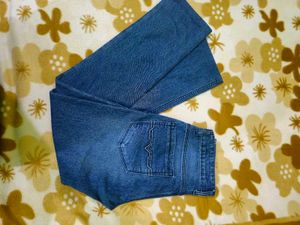 Classic Blue Denim Jeans.