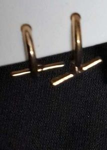 Westside Gold Tassel Hoop Earrings