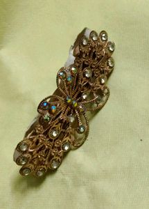 Vintage Rhinestone Butterfly HairClip