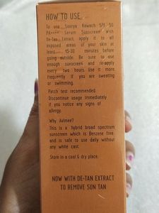 Soorya Kawach Sunscreen 5lspf50 Pa++++
