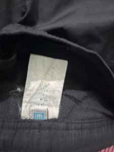 Men's Black Track Pants with Side Stripes