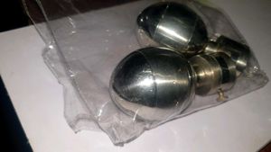 Stylish Metal Curtain Rod Finials