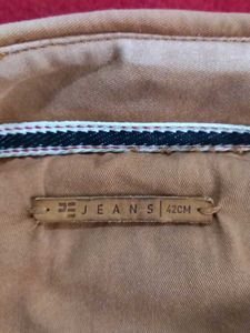 Men's Brown Casual Shirt chest pocket