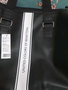 Benetton Black Crossbody Bag