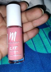 Myglamm pink colour nail paint 🩷