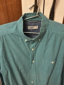 Men's Striped Button-Down Shirt