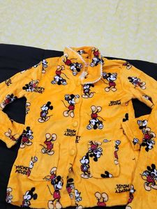 Cozy Mickey Mouse Pyjama Set