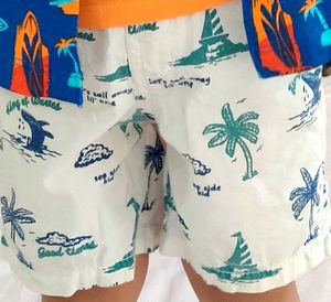 Boys Printed Woven Shorts