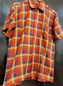 Multi Check Printed Shirt For Boy & Men 40 Chest