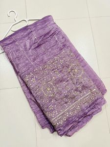 Elegant Purple Kurta fabric