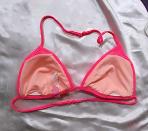 Bright Pink Bikini Top