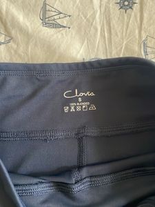 Navy Blue Athletic Leggings