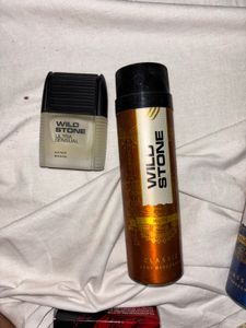 Wild Stone Deodorant & Perfume Set