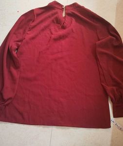 Elegant Maroon Blouse