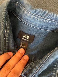 HnM - Men's Blue Denim Shirt