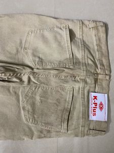 Women's Tan Bootcut Jeans
