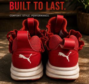 PUMA Enzo Red Running Sneakers 100% Original