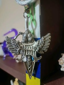 Tibetan Buddhist Silver Vajra Heruka Pendent